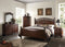 Ireland Full/Twin Bed w/Storage, Gray Oak